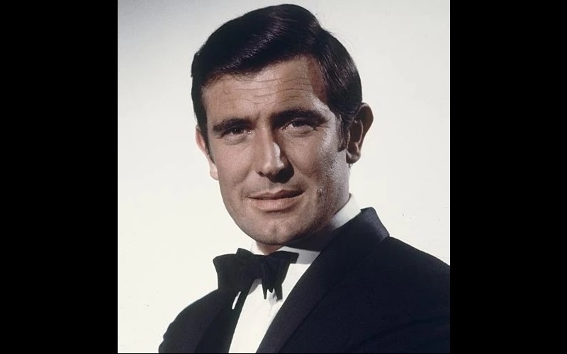 George Lazenby, the second official James Bond.
